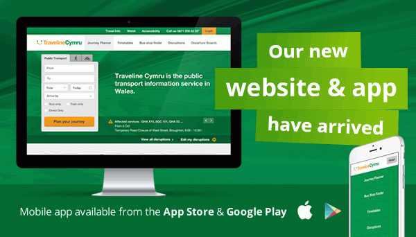 Traveline Cymru new website and mobile app Traveline Cymru new website and mobile app