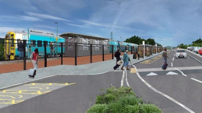 Work begins on new Bow Street railway station in Ceredigion