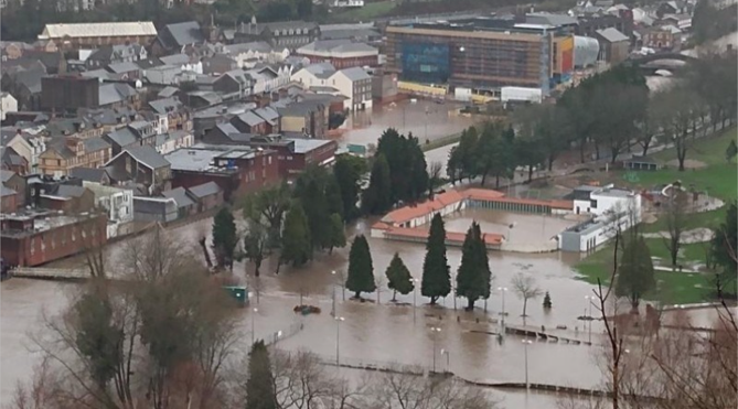 NAT Group Goes the Extra Mile for Flood-Hit Pontypridd