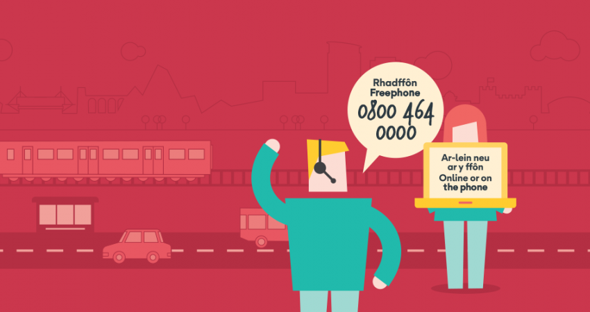 Traveline Cymru provides information for any essential travel over the Easter Weekend Traveline Cymru provides information for any essential travel over the Easter Weekend