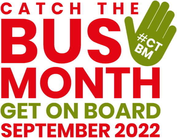 It’s back! Catch the Bus Month relaunches for September 2022 It’s back! Catch the Bus Month relaunches for September 2022