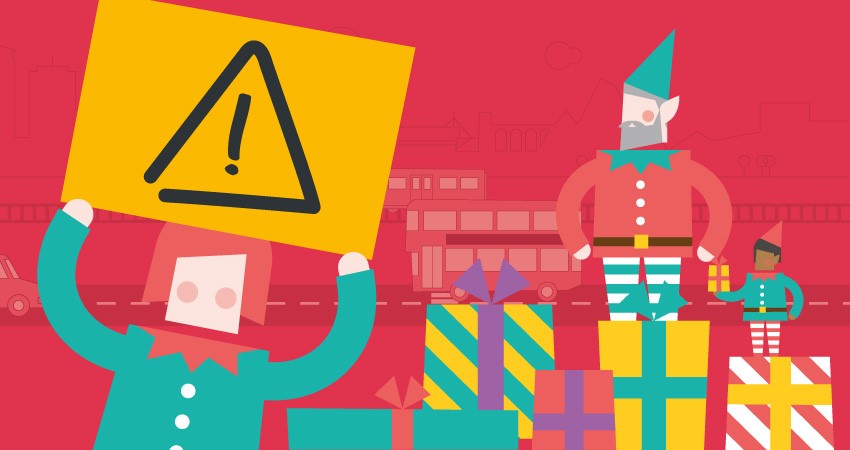 Using public transport over the festive period?